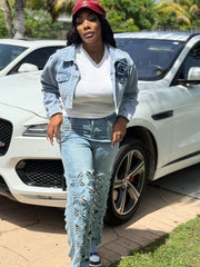 Ruth DENIM diamond Jeans