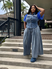 ACT BAD denim wide legs