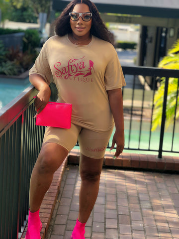 NUDE SAFIYA MATCHING set