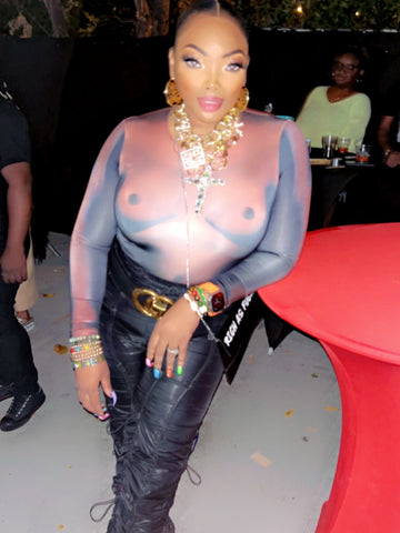 Women king body suit