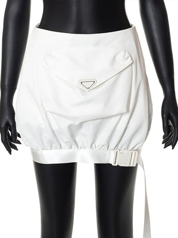 BUCKLED IN BABY MINI SKIRT