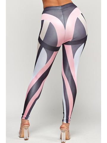Abstract leggings