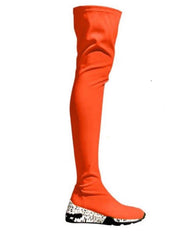 The It Girl Thigh High Sneaker Boots