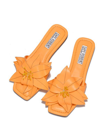 ORANGED SANDALS