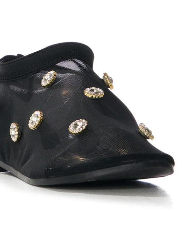 Embellish Me In gem socks Shoes