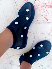 Embellish Me In gem socks Shoes