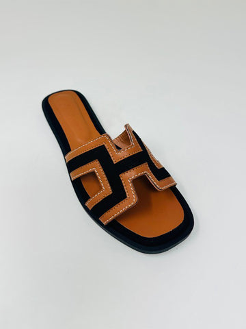 Toni H-Strap, Slide Flat Sandals