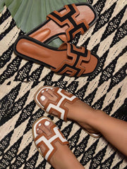 Toni H-Strap, Slide Flat Sandals