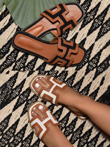 Toni H-Strap, Slide Flat Sandals