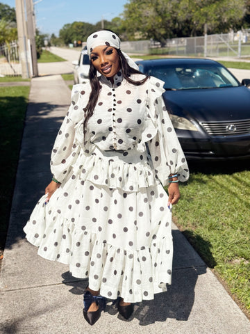 Thea Polka Perfection 2-Piece Set