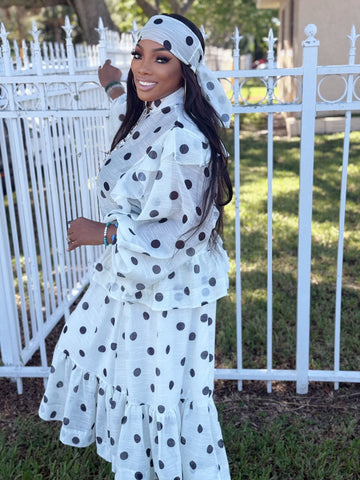 Thea Polka Perfection 2-Piece Set