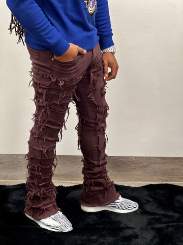 "Onyx" Stacked Denim