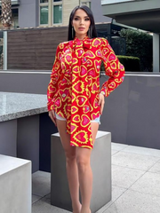 Faith Love Bow Orange Top