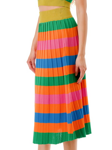 JEANETTA baddie skirt set