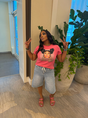 LEAH MetroFlex Denim Shorts