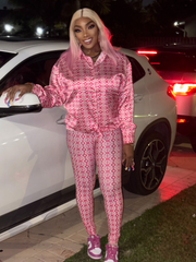 Pink Luxe Monogram set