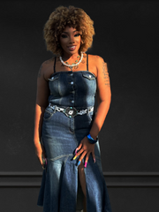 ROSA CARTER Denim dress