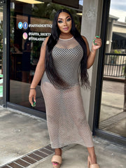 Mesh with me and see Tank dress