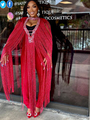 NICKI ON THE FRINGE jumpsuit