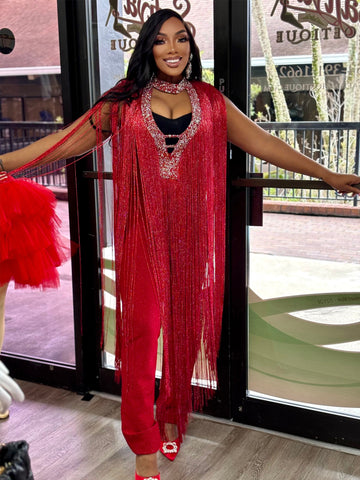 NICKI ON THE FRINGE jumpsuit