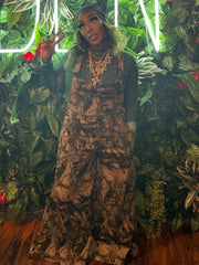 Couture Camo Wide-Legs