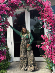 Couture Camo Wide-Legs