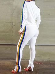 Rumi Casual Athleisure Jacket &amp; Jogger Outfit