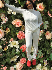 Rumi Casual Athleisure Jacket &amp; Jogger Outfit