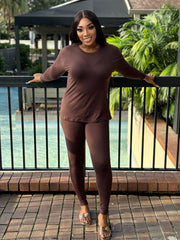 MOYRA "chocolate" LEGGING SET