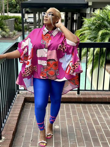 Barbie Don Oversized Top