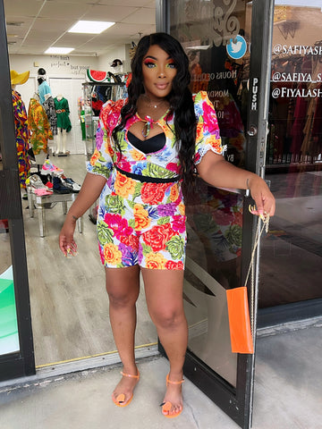 cherry blossom short set