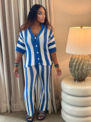 Rise And Toast Crochet 2 Piece Set