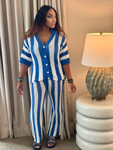 Rise And Toast Crochet 2 Piece Set