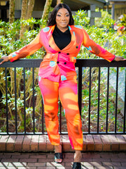 lady spice blazer set