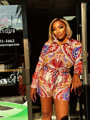 kristin matching shirt and shorts