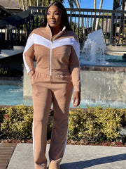 mocha Jogger set