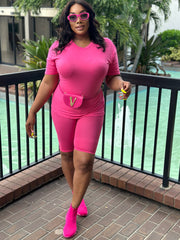 dust me off in pink 2 piece set