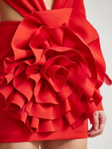 NICOLE flowered dress