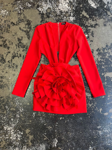 NICOLE flowered dress