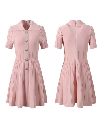 KATE ribbed tennis dress