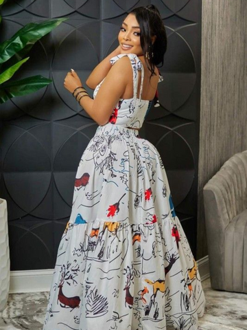 Kym 2 piece maxi skirt set