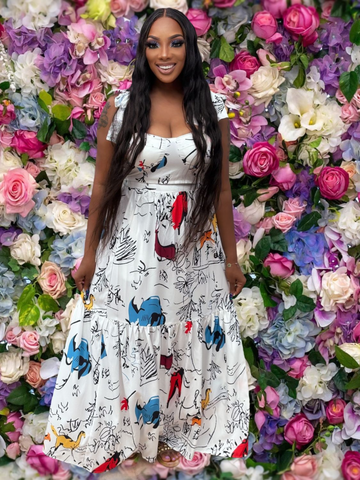 Kym 2 piece maxi skirt set