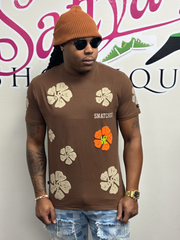 kief men tshirt-BROWN