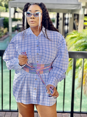 RAPTURE SHIRT DRESS AND WAIST BAND