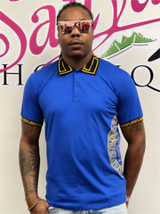 BLUE ATLAS BUTTON UP SHIRT