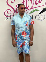 GOOD nature men shortset