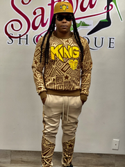 KING TRACK SUITS-yellow