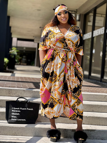 REAL PRETTY GIRL MAXI dress