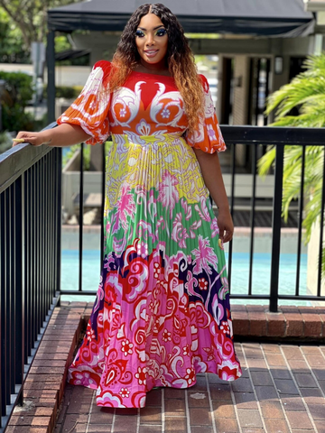 BLESSED WOMAN maxi dress
