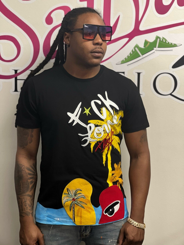 f*uck love men t-shirt